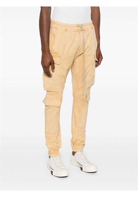 Pantaloni cargo in marrone di rick owens drkshdw - uomo RICK OWENS DRKSHDW | DU01D1396SCF42